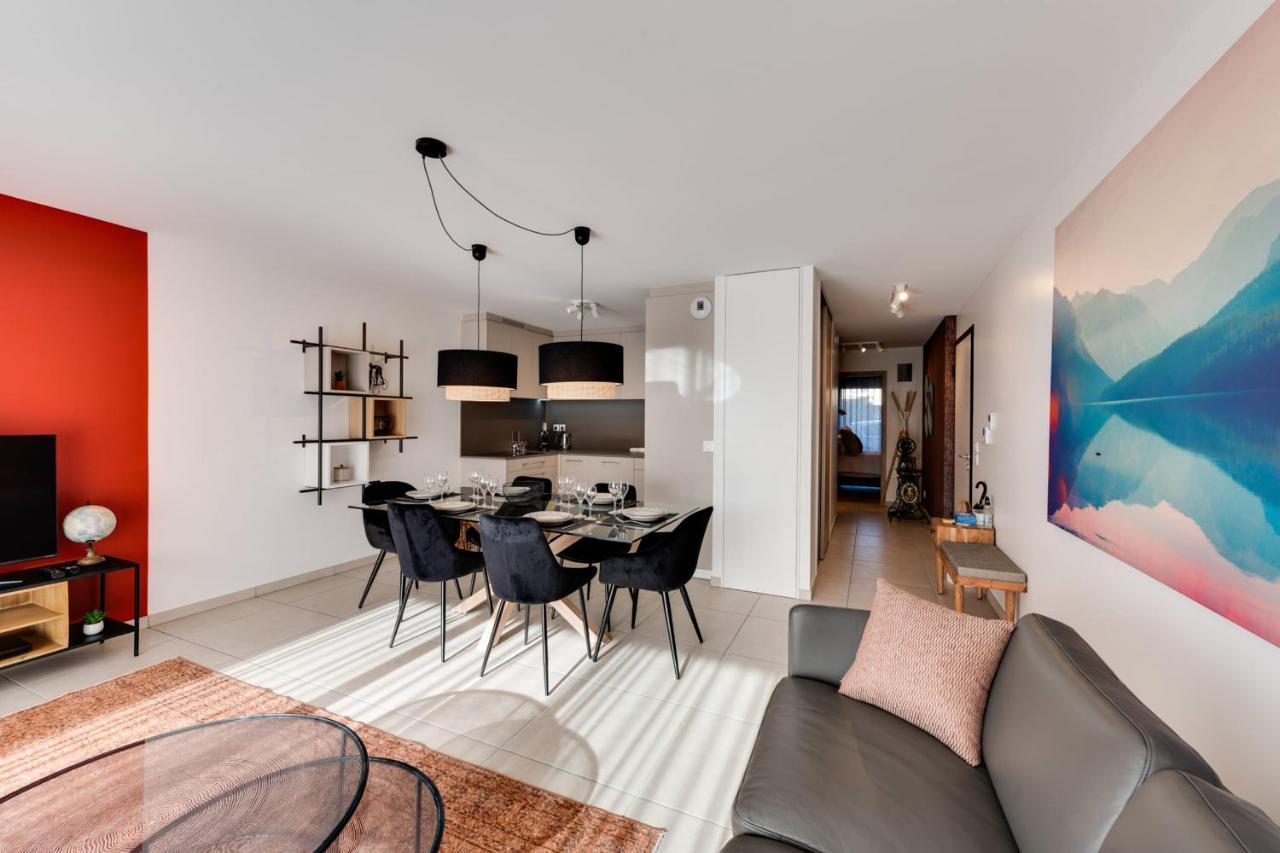 Le Reposoir - New 2 Bedroom Apartment With Terrace & Garage Annecy Buitenkant foto